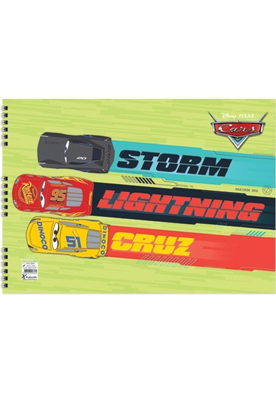 Cars 25x35 15 Yp.Resim Defteri 1 Adet