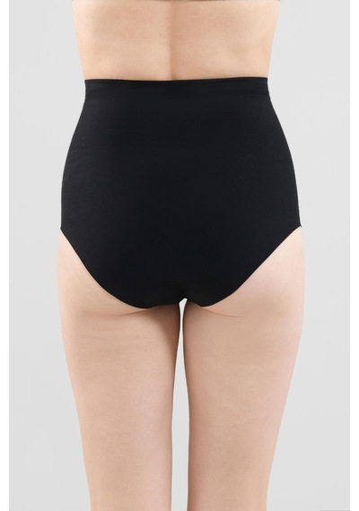 Blackspade 1476 Bayan Yüksek Bel Siyah Slip Korse