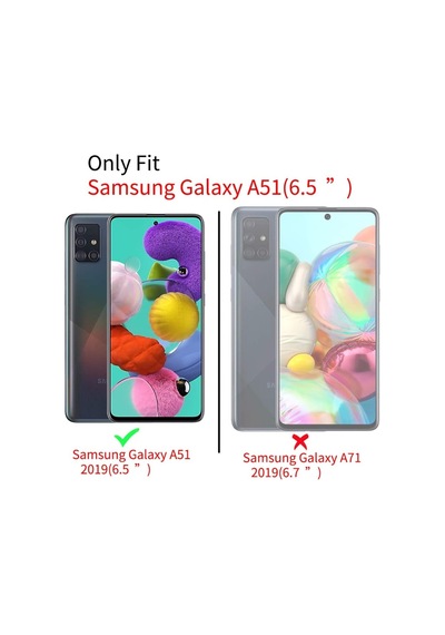 Teknomoda Samsung Uyumlu Galaxy A51 Seffaf Boyun - Omuz Askili Ipli Kilif 434986935