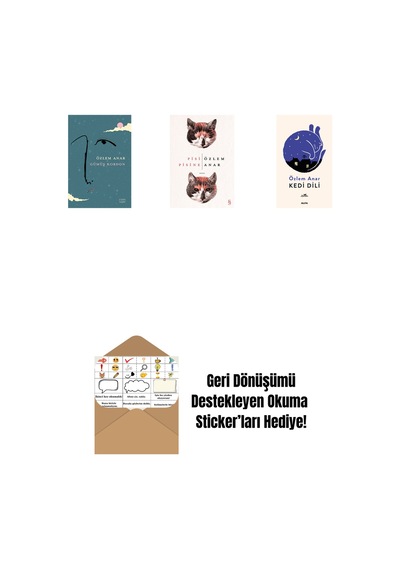 Gümüş Kordon + Pisi Pisine + Kedi Dili + Okuma Sticker'ları