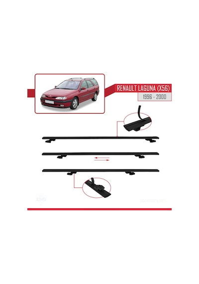 Renault Laguna X56 Sw 1996-2000 Arası İle Uyumlu Basıc Model Ar