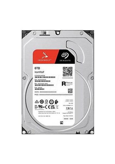 Seagate 6tb Ironwolf 256mb 5400rpm 3.5" Sata 3.0 Nas St6000vn006 Harddisk Diğer
