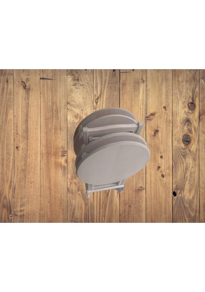 Zigon Sehpa Oval Çanta Ham Kayın Ince Torna Iskelet Itinalı Ahşap