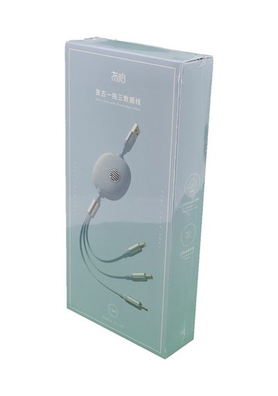 Nettech Gırgır Tipi Plastik 100 Cm Usb To Micro + Lightning + (550832790)