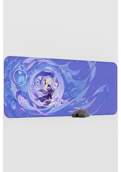 Fischl Genshin Impact Anime Gacha V2 - 90x40 Xxl Gaming Mouse Pad Fare Altlığı