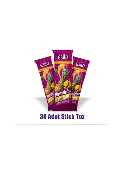 Fantastik 30 Lu Stick Bromelainli Bitkisel Toz Çay