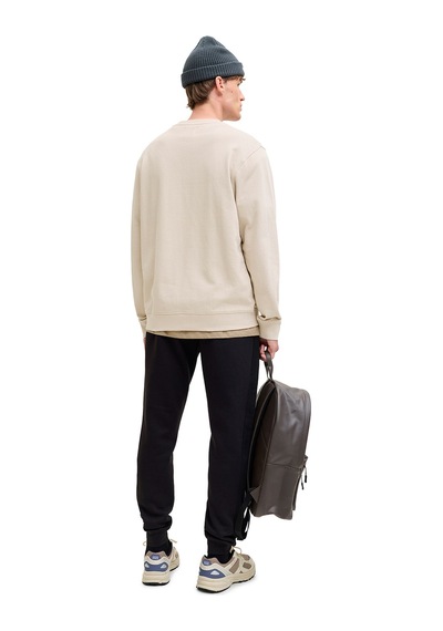Jack & Jones Jjearchıve Graphıc Sweat Bej Erkek Sweatshirt 000000000102690863