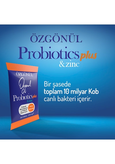 Özgönül Probiotics Plus & Zinc 30 Saşe