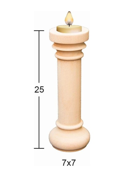 Ahşap Şamdan Şa-21