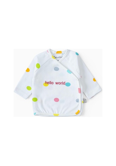 Boumini 6'lı Bebek Hastane Çıkış Seti Hello World Pembe