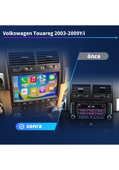 Volkswagen Touareg 2003-2009yıl Multimedya 4-32 Gb Navigasyon