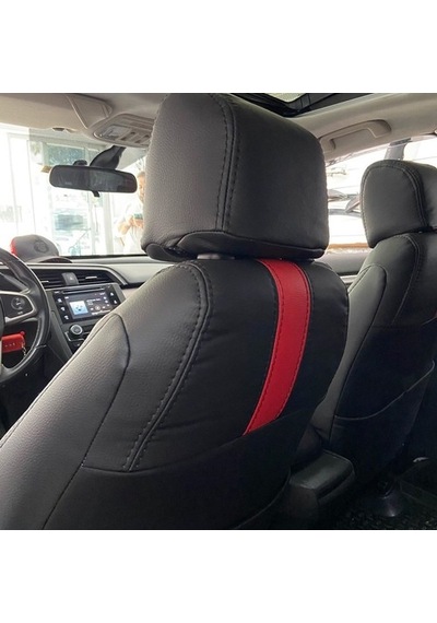 Honda Civic Araca Özel Deri Oto Koltuk Kılıfı (500694399)