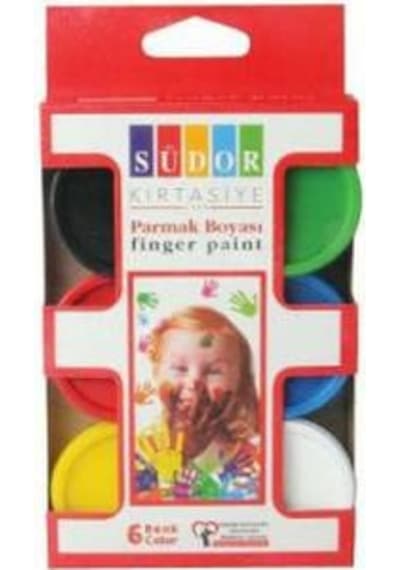 Südor Parmak Boyası 6 Lı - 2 Adet Çok Renkli