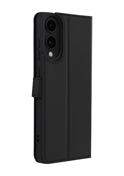 Samsung Galaxy S25 Uyumlu Edge Trend S Plus Kapaklı Kılıf - Siyah
