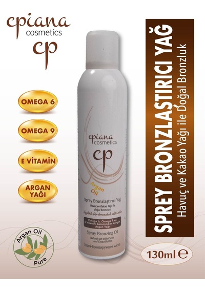 Cpiana Sprey Bronzlaştırıcı Argan Yağlı 130ml