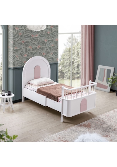 Mdf Beşik Venüs Büyüyen Beşik + 1 Adet Comfort Yatak 90x130 Beyaz