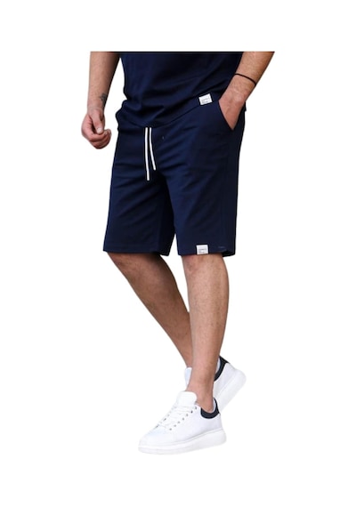 Madmext Lacivert-bordo-füme Basic 3'lü Şort Seti E7421 Lacivert/bordo/füme