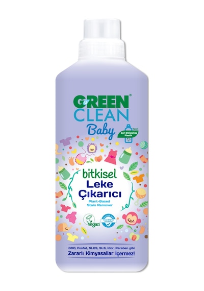 U Green Clean Baby Bitkisel Leke Çıkarıcı 2 x 1 L