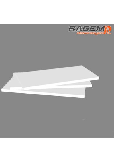 30x90 Beyaz Ahşap Raf Dolap İçi Raf