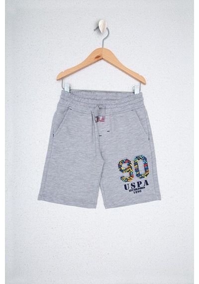 U.S. Polo Assn. Erkek Çocuk Örme Şort %100 Pamuk Çok Renkli