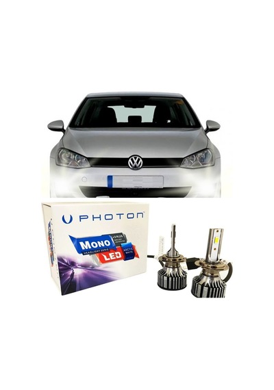 Vw Golf 7 Led Xenon Sis Farı Ampulü H11 Mono Yeni Seri Beyaz 2012-2017