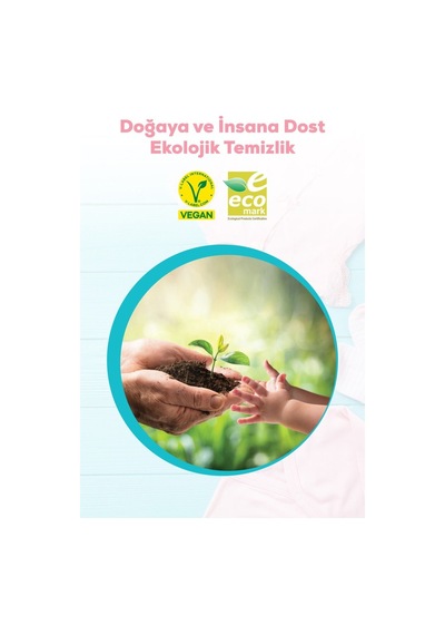 Vegan Bitkisel Konsantre Bebek Çamaşır Yumuşatıcısı 1500 Ml X 3 Adet