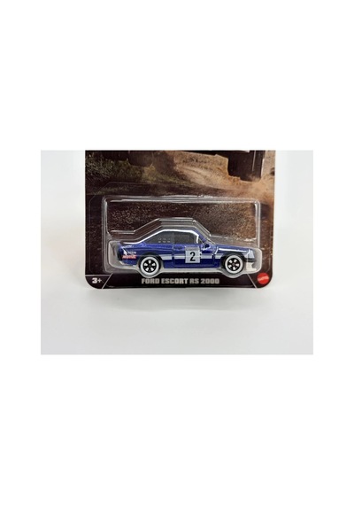 Silver Series Rally Racers Ford Escort Rs2000 Diecast Araba 1:64 Çok Renkli