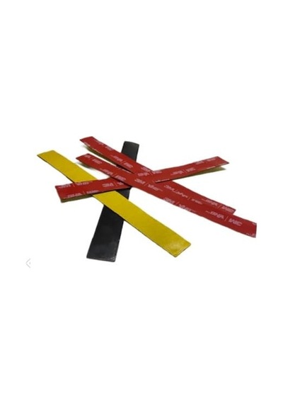 Hdg 3m Vhb 10 Adet Çift Taraflı Montaj Ve Yapıştırma Bant Siyah 1,5 Cm Genişlik - 14 Cm Uzunluk
