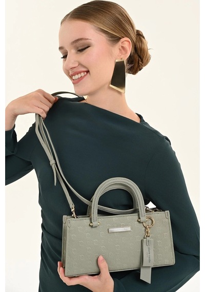 Pierre Cardin Logo Detaylı Kadın El Çantası 05pc26y010101-p Mint
