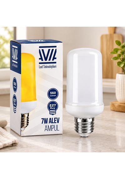 E27 Alev Görünümlü Ampul 7w 560 Lümen Ip20 Diğer