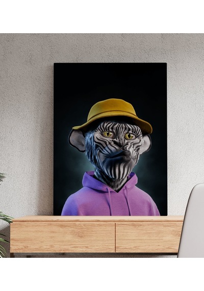 Bk Gift Fantastic Tasarımlı Kanvas Tablo-13 50x70cm Ev Dekorasyonu, Ev Hediyesi Bitmeyencom29895 Bk Gift