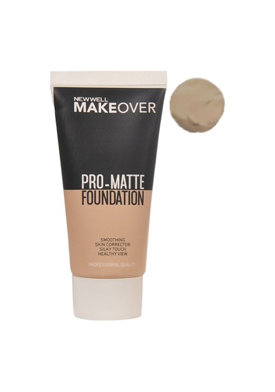New Well Makeover Pro-matte Foundatıon 754 - Makyaj Süngeri Hediye 001 C