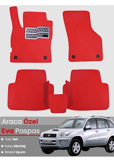 Toyota Rav4 2005-2012 Uyumlu Eva Paspas Tam Set Oto Paspas,araca Özel,su Geçirmez 242
