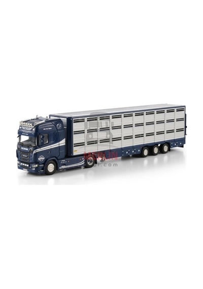 1/50 Moeyaert Scanıa S Hıghlıne Cs20h 4x2 Lıve Stock Traıler - 3 Axle
