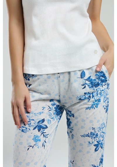 Pierre Cardin Kadın Beyaz Pijama Takımı Pc8970-s-v1 Beyaz
