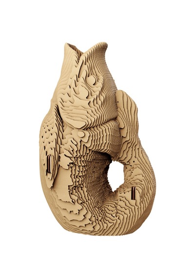 Cartonic 3d Puzzle - Fısh Vase