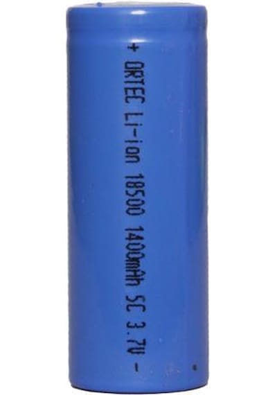 3.7v 1400mah Li-ion 18500 5-c Şarj Edilebilir Pil 3'lü