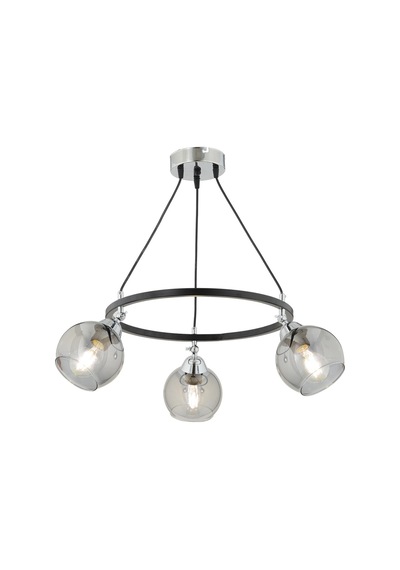 Flora 3 Lü Krom Detaylı Modern Koridor Mutfak Salon Avize