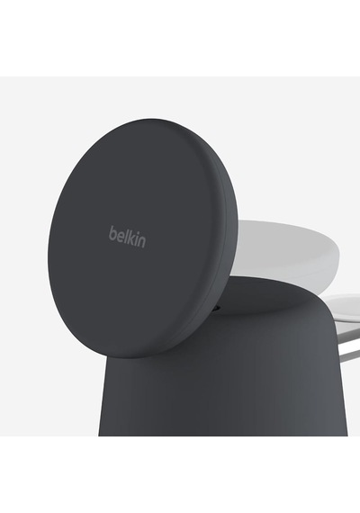 Belkin Boostcharge Pro 2'si1 Arada Magesafe Şarj İstasyonu Siyah