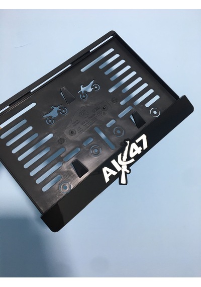 Ak47 Pleksi Motor Plakalığı