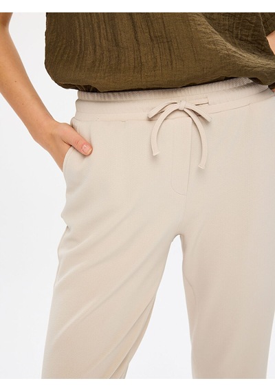 Faik Sönmez Comfort Fit Krep Örme Pantolon W27pnt002 Bw27pnt00272 Taş