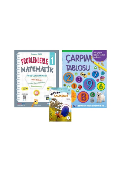 Üçgen 1. Sınıf Problemlerle Matematik+ Çarpım Tablosu