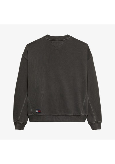 Tommy Hilfiger Jeans 90s Gmd New Classics Crew Erkek Siyah Sweatshirt Dm0dm22363