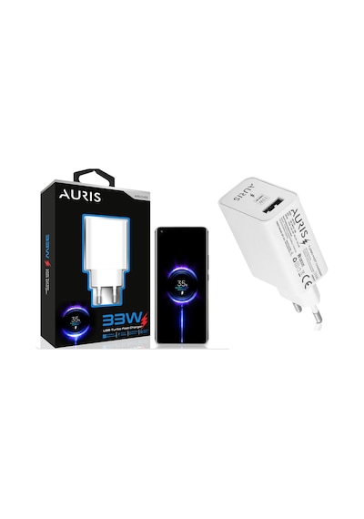 Auris ARS-CH33 Fast 3.4A 33W Hızlı Şarj Adaptörü