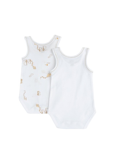 Chicco Bebek 2li Kolsuz Body Set 09101600000000 000033 Beyaz