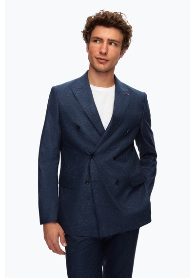 D's Damat Ds Damat Slim Fit Lacivert Armürlü Takım Elbise 0hf05ys04588m Lacivert