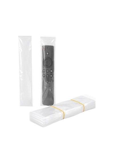 Hey Şeffaf Askılı 25 Cm 5 Cm Kumanda Poşeti 100 Lü Paket