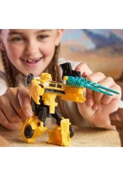 Transformers Cyberworld Armor Up Bumblebee G0747 G1045 Çok Renkli