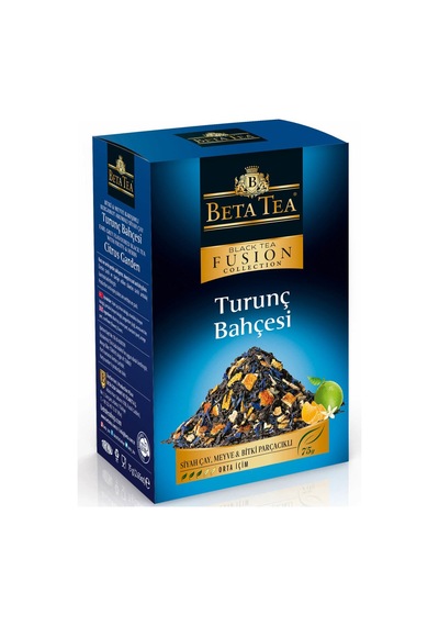 Beta Tea Fusion Turunç Bahçesi Siyah Meyve ve Bitki Parçacıklı Çay 75 G