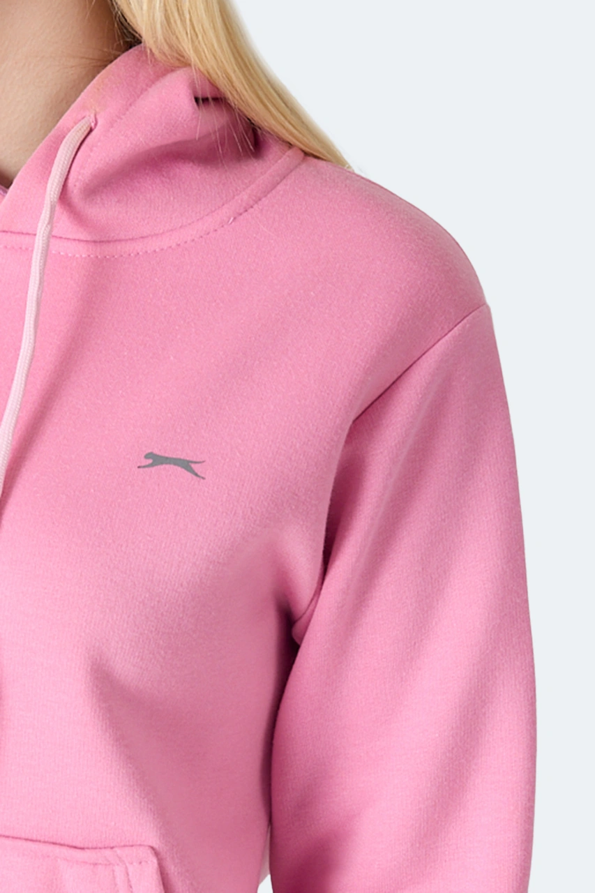 Slazenger Mısty I Kadın Pembe Sweatshirt Pembe